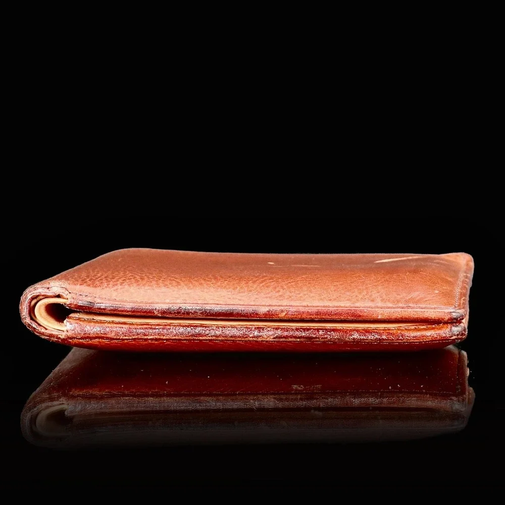 Cocomeister Bifold Wallet Mens Brown Leather Classic Patina Luxury Japan Luxury